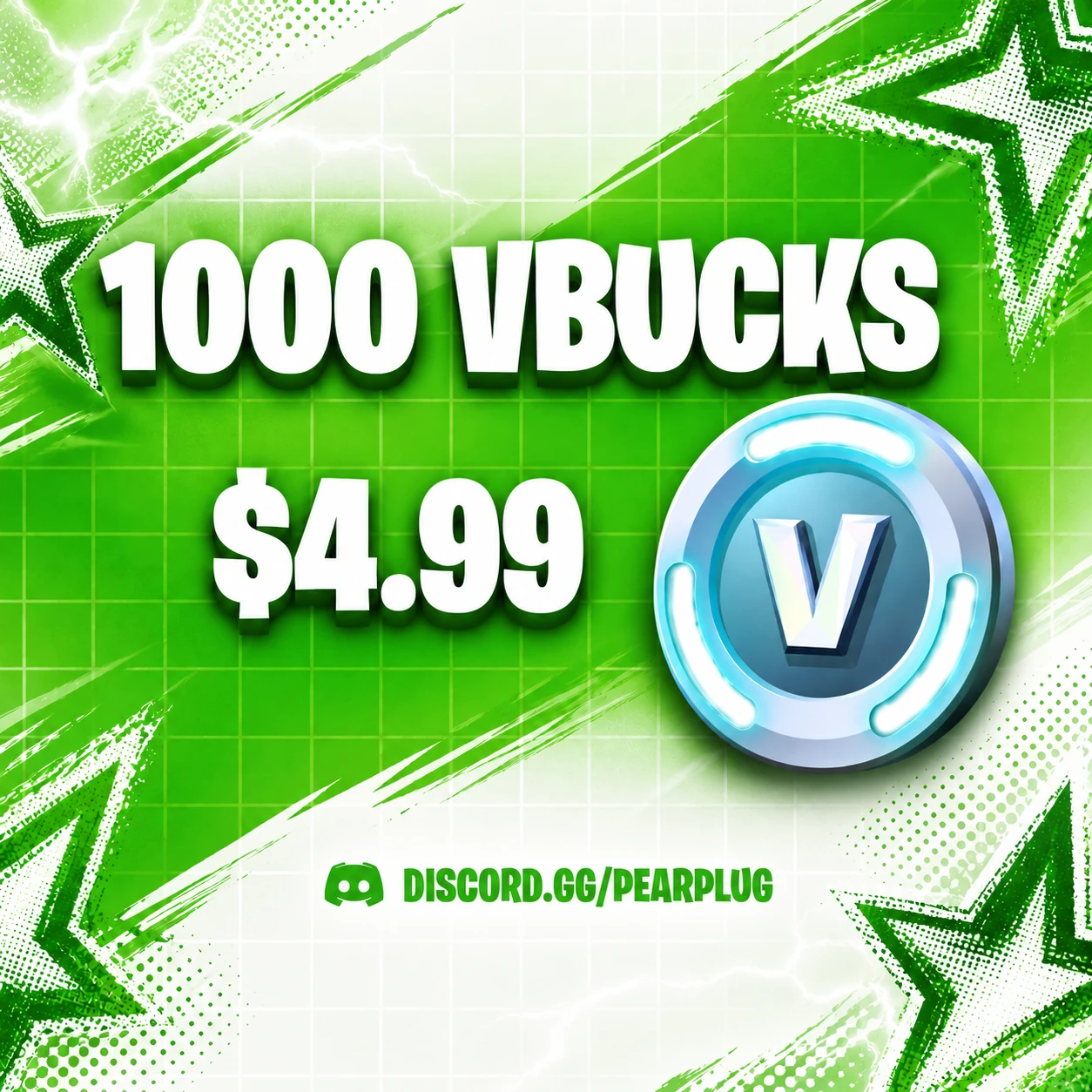 1000 Vbucks Acc