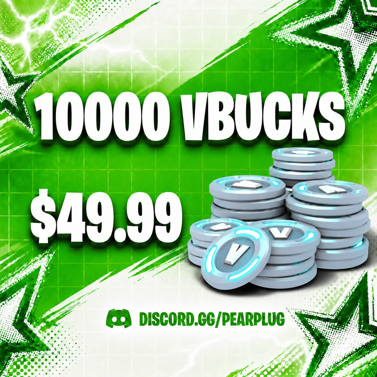 10000 Vbucks