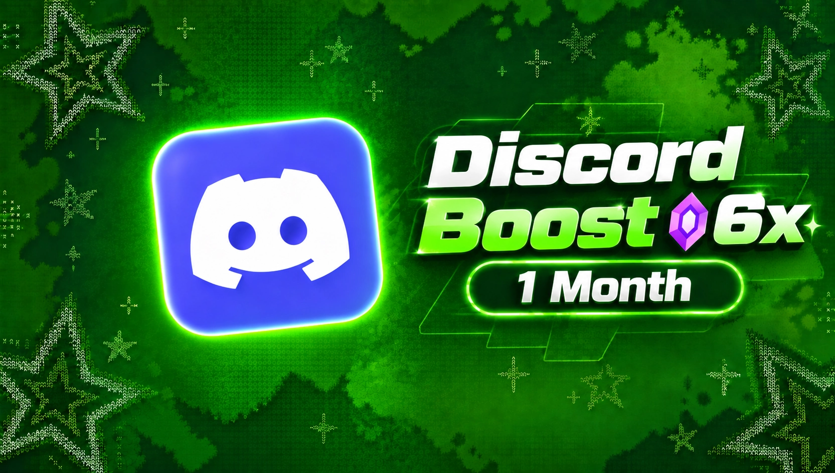 Discord Boosting 6x | 1 month