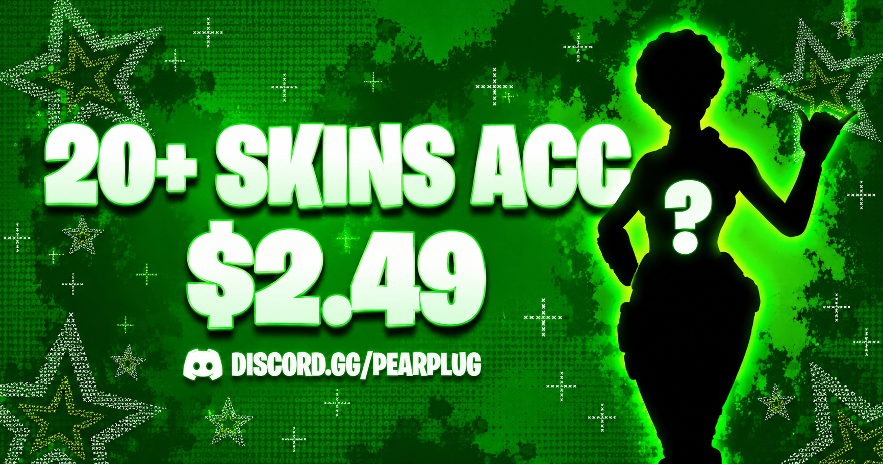 20+ Skins Account