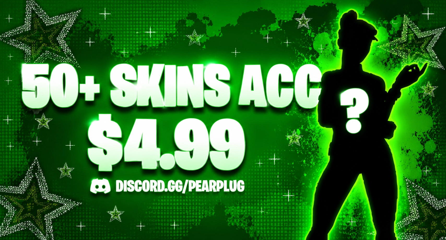 50+ Skins Account
